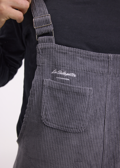 Salopette Grise Texturée Homme