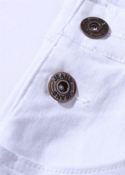 Salopette Jean Blanche