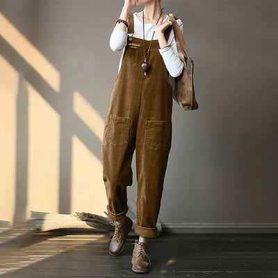 Salopette en Velours Femme