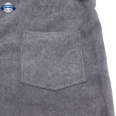 Salopette Velours Femme avec Poche