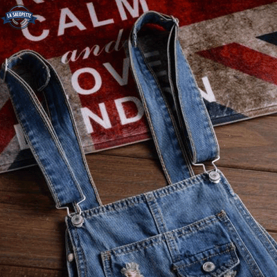 Salopette Bluejean Déchirée