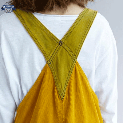 Salopette Bretelle Jaune