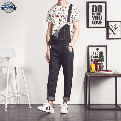 Salopette Jean Homme Tendance