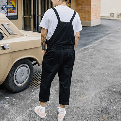 Salopette Noir Homme