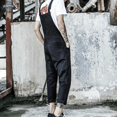 Salopette Noire de Travail