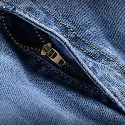 Salopette Short en Jean Homme