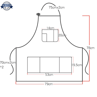 Salopette Tablier Dimension