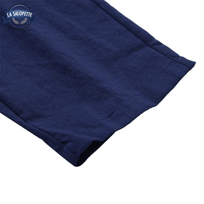 Macacões Vintage<br> Mulher Hippie Azul Marinho