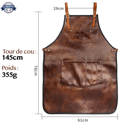 Tablier en Cuir