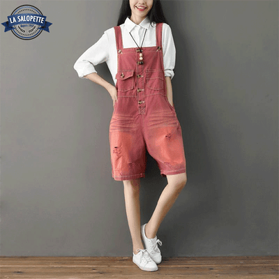 Tablier Short Rouge