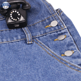 Latzhose aus Jeans<br> Urban Style Ikigai