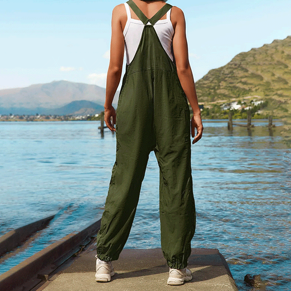 Salopette Femme Verte Pistache