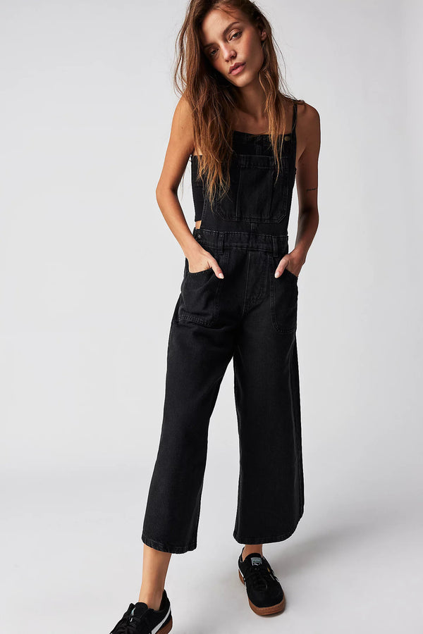 Salopette Wide Pants Raven