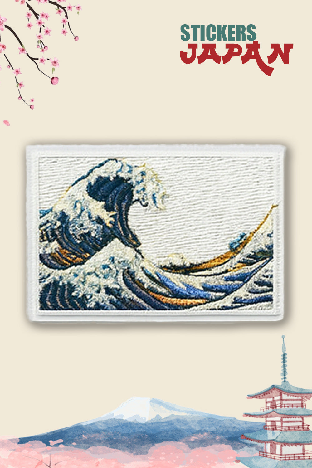 Patch Thermocollant Kanagawa Originale