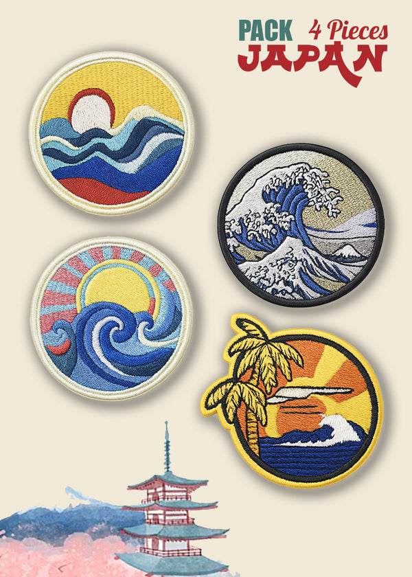 Patch Thermocollant - Pack Japan Sunrise
