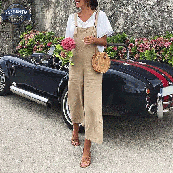 Salopette Vintage<br> Beige Gold