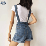 Overall Shorts<br> Electra blå jeans 