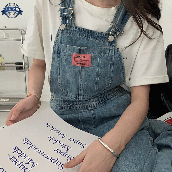 Salopette Jean<br> Cargo Baggy