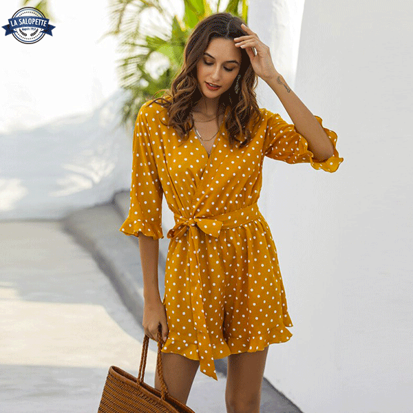 Combi Courte Jaune