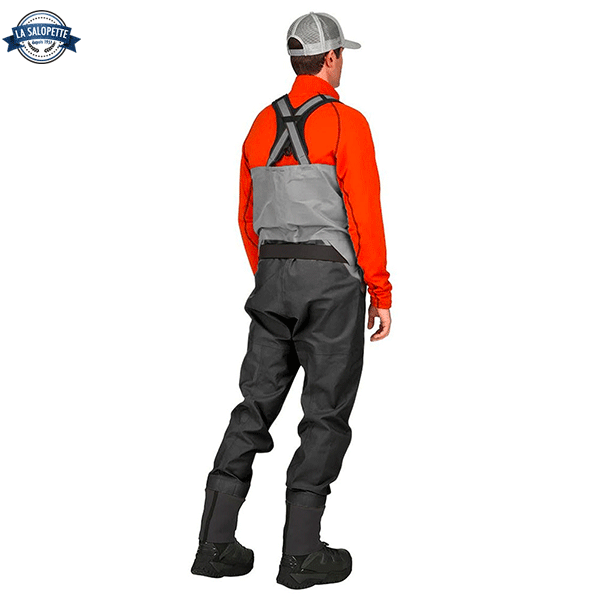 Cuissardes De Pêche Femme Grandes Tailles 36-41 – Waders Imperméables Nylon/PVC Avec Bottes Antidérapantes Intégrées