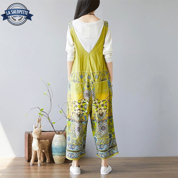 Salopette Vintage<br> Verte Sapporo