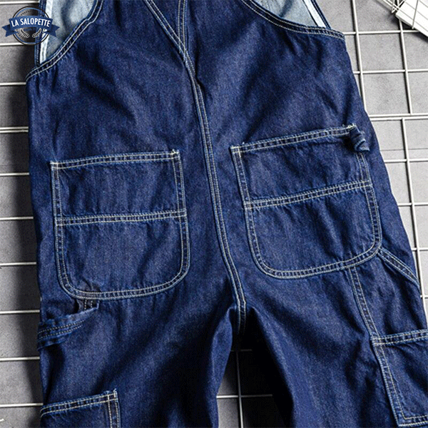 Poches Arrières Salopette Homme US