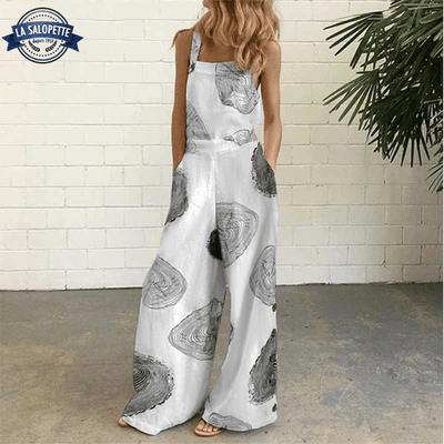 Robe Salopette en Pagne