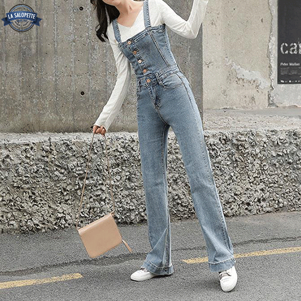 Salopette Vintage<br> 70's Effet Corset