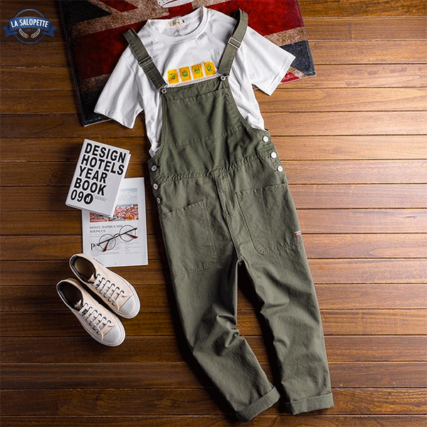 Salopette de Travail<br> Army Green Basic