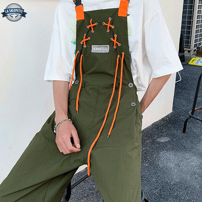 Salopette avec Lacet Orange