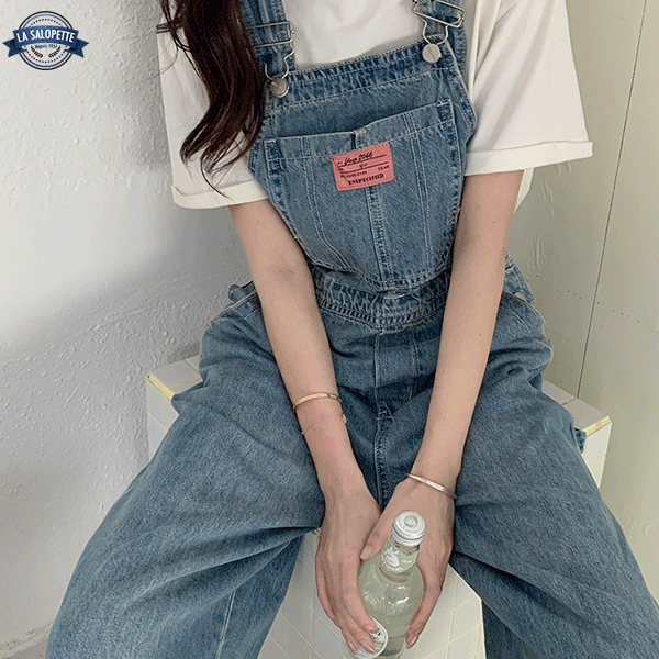 Salopette Jean<br> Cargo Baggy