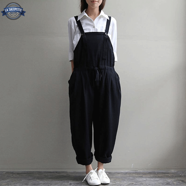 Vintage Boho Style Latzhose