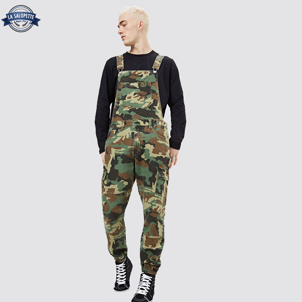 Salopette de Travail<br> Homme Camo Urban