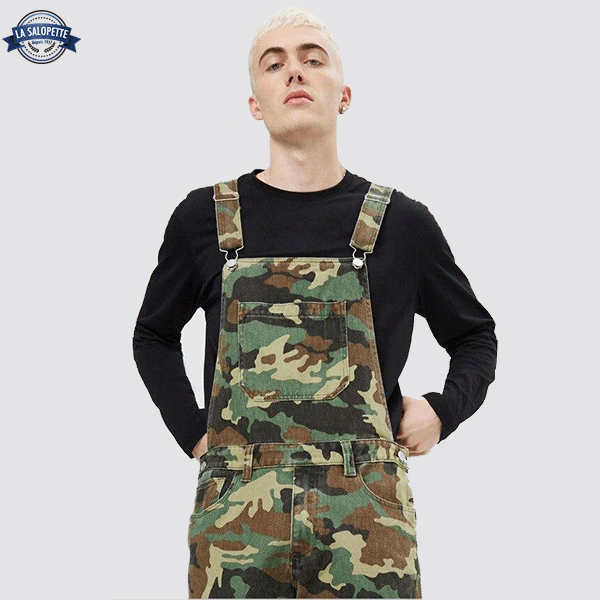 Salopette de Travail<br> Homme Camo Urban