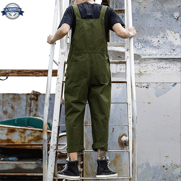 Salopette de Travail<br> Verte Camo Urban