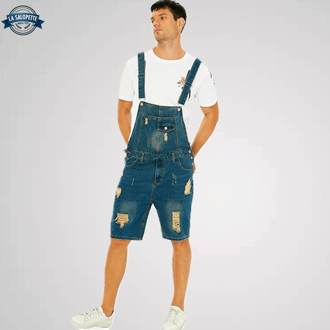 Salopette bermuda homme hot sale