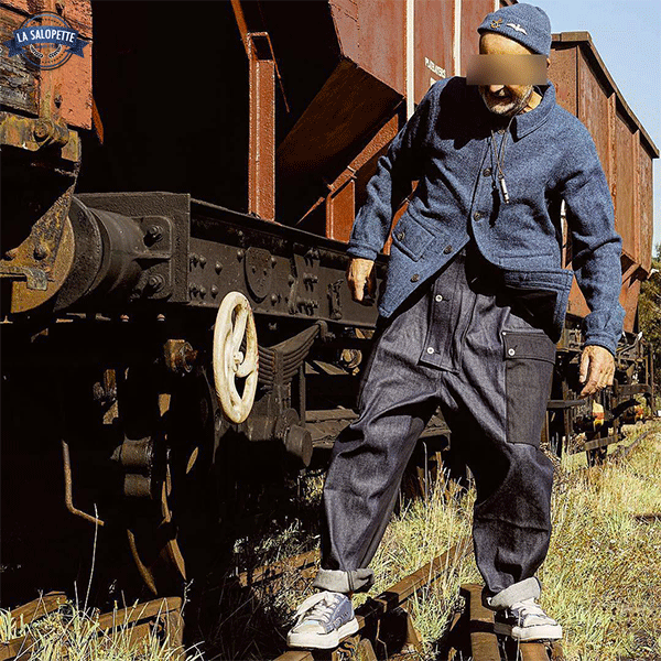 Salopette de Travail<br> Cargo Baggy Fisher