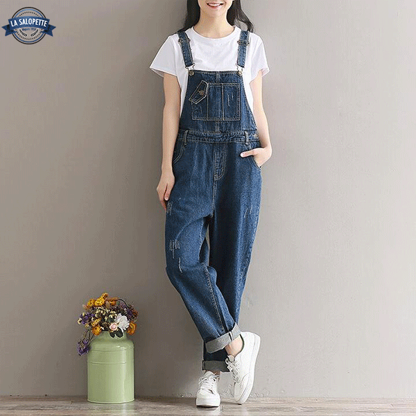 Jeans-Latzhose Blue Bloomer