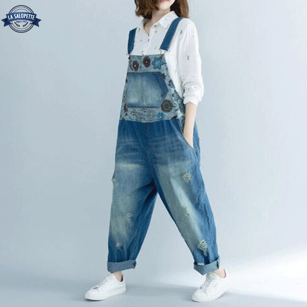 Salopette en Jean Large La Salopette
