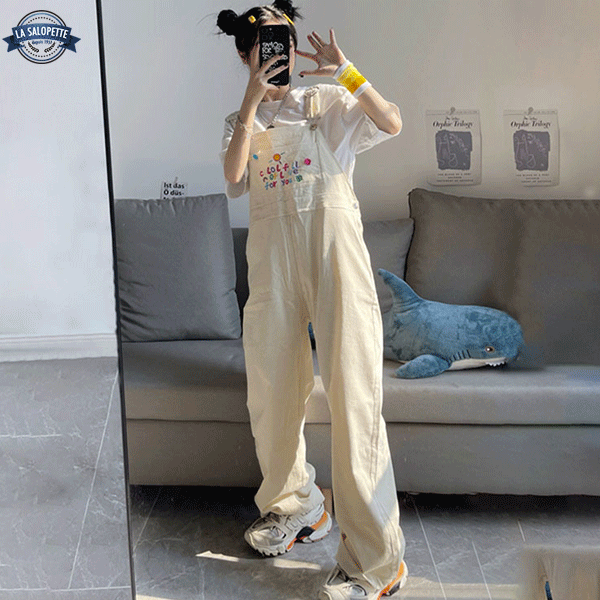 Salopette Vintage<br> Velours Harajuku
