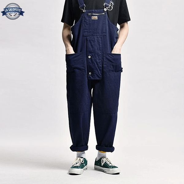 Salopette de Travail<br> Homme Bleue Marine