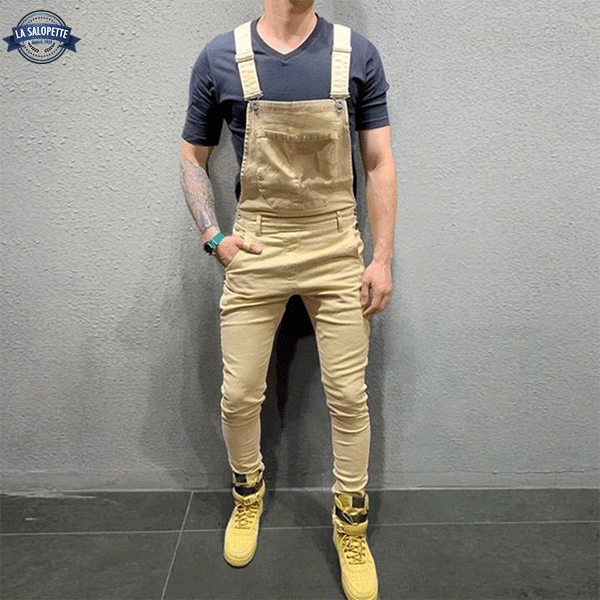 Salopette Jean<br> Beige Colombia