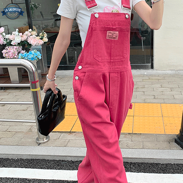 Salopette Jean<br> Pink Lina
