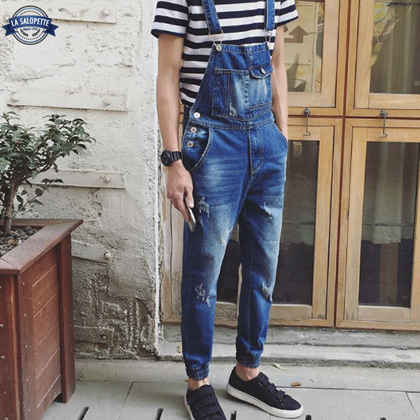 Salopette Jean <br> Blue Scott Urbain