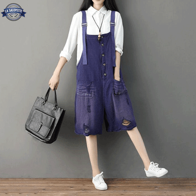 Salopette Violette