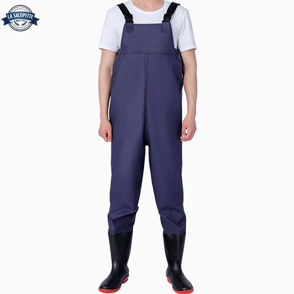 Cuissardes SHIMANO PVC Waders 41 – Pantalon De Pêche Imperméable, Néoprène, Tour De Poitrine